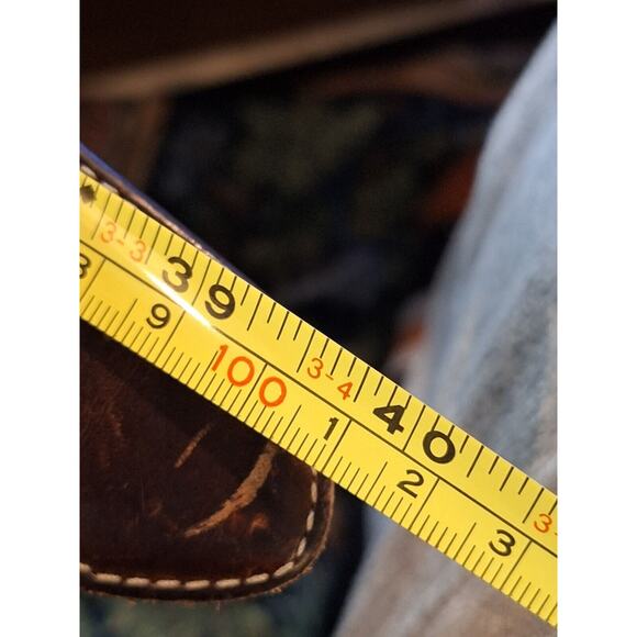 Justin vinatge leather belt main image 4